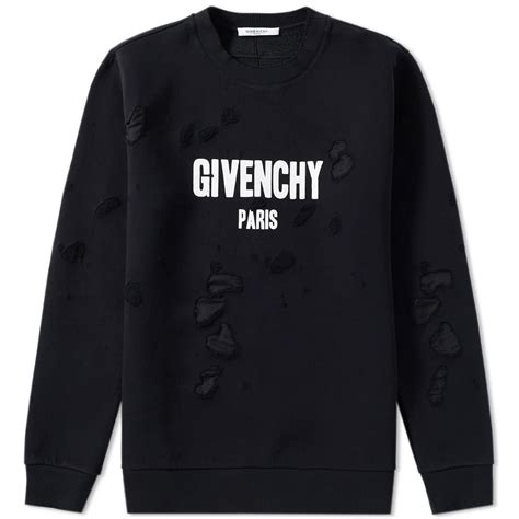 givenchy destroyed sweater sale|givenchy jumpsuit women's.